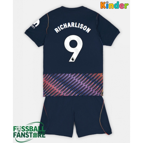 Tottenham Hotspur Richarlison #9 Replik Auswärtstrikot Kinder 2026-27 Kurzarm (+ Kurze Hosen)